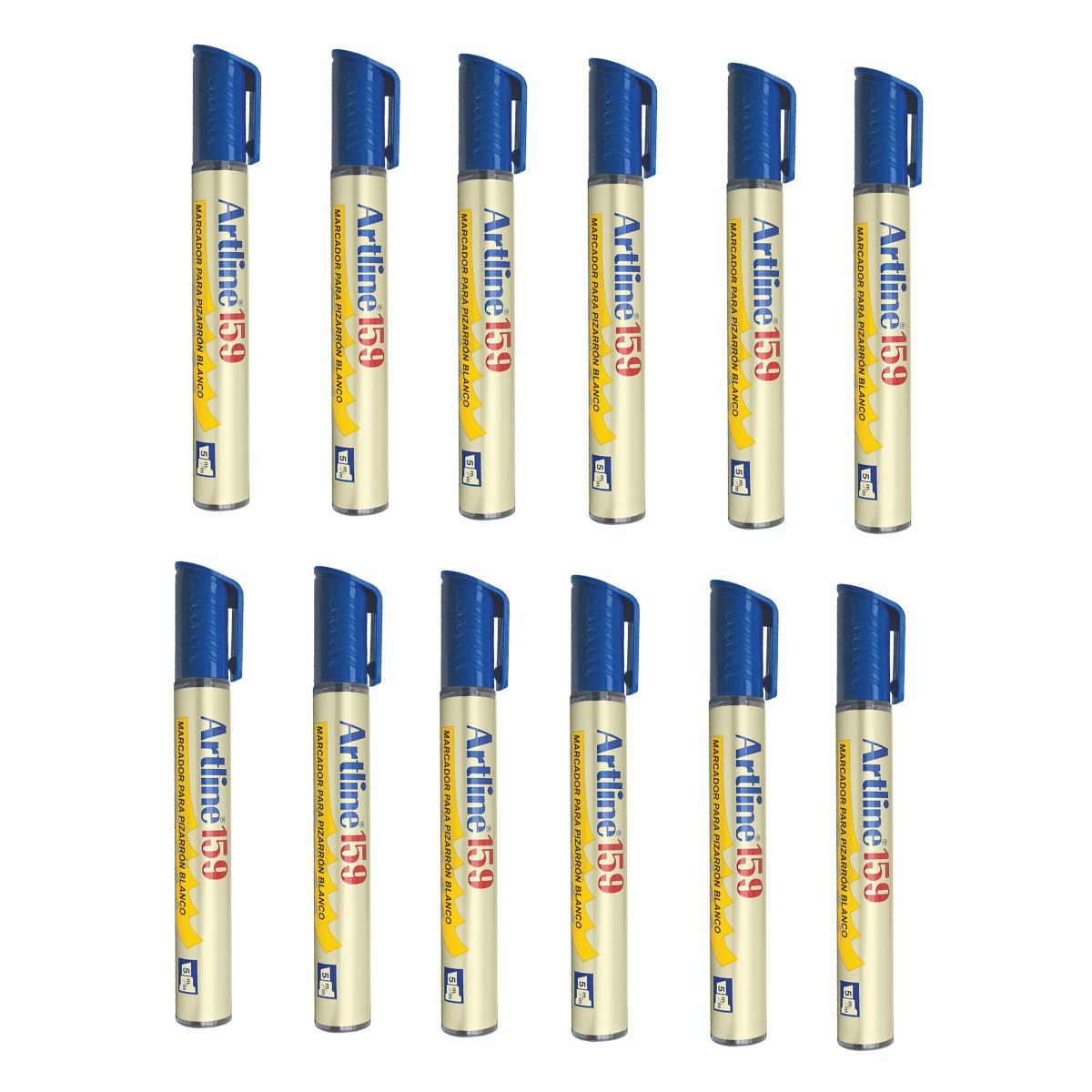 12 Marcador P/ Pizarron Blanco Electronico Artline Colores