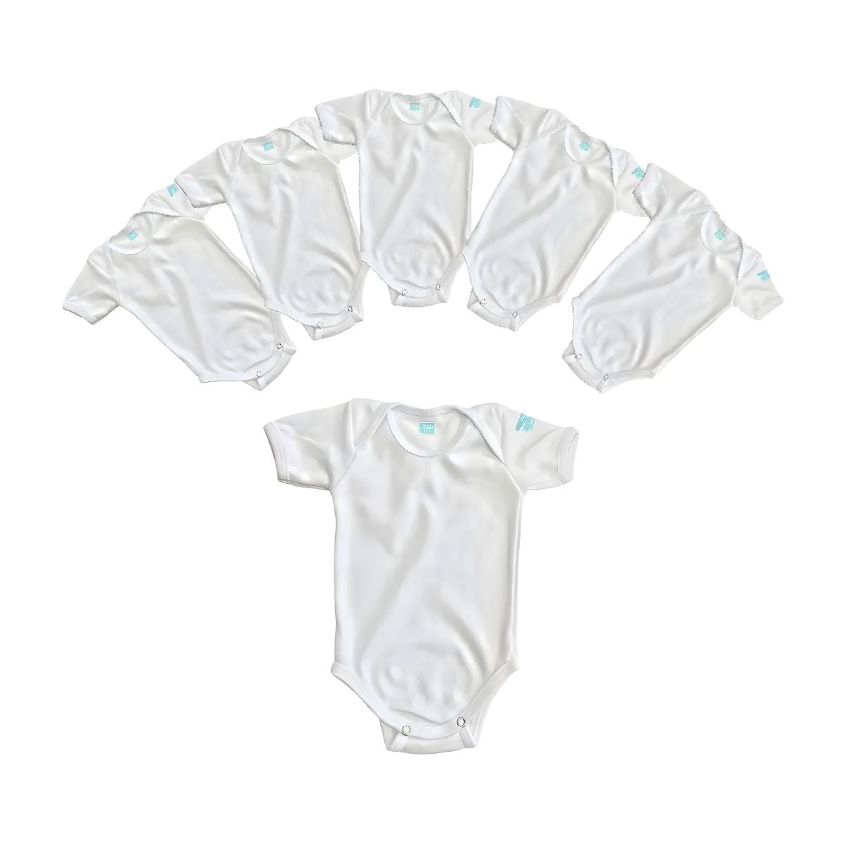 6pz Pañalero Blanco Ropa Bebe Niño Niña