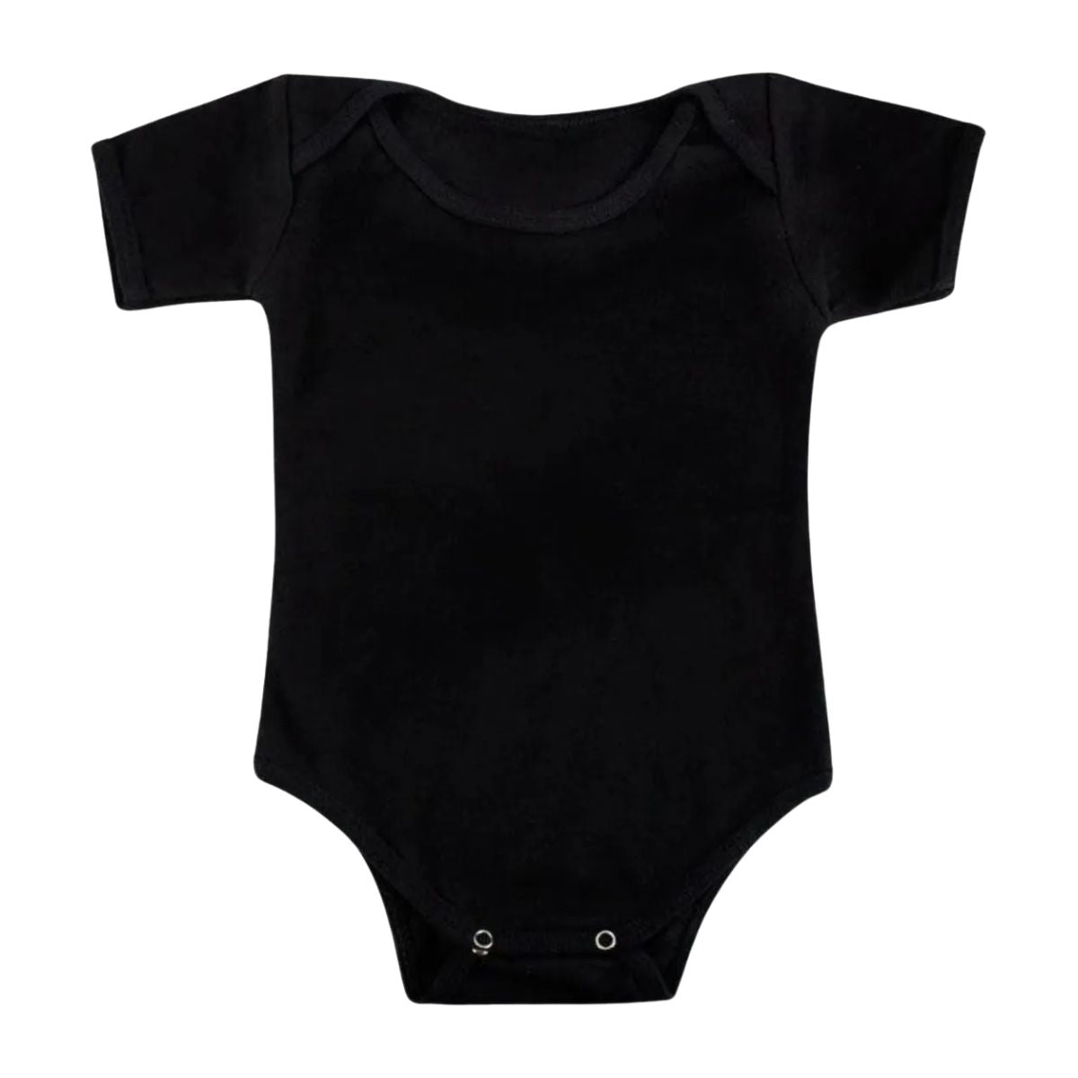 Pañalero Negro Ropa Bebé Niño Niña Manga Larga y Corta