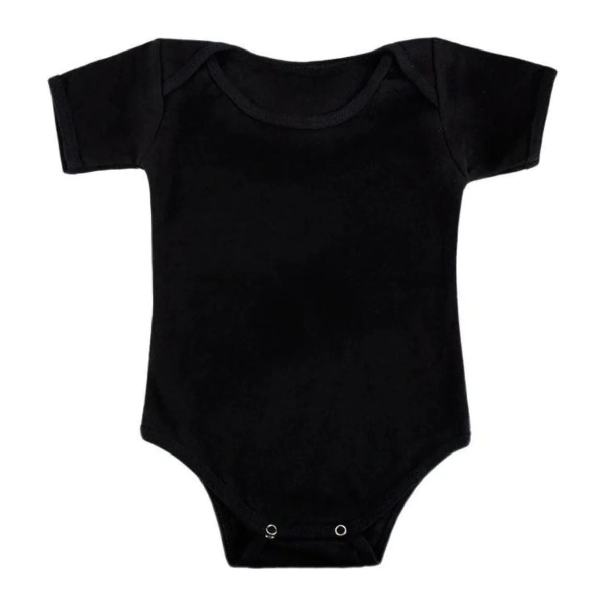 6pz Pañalero Negro Ropa Bebé Niño Niña Manga Larga y Corta