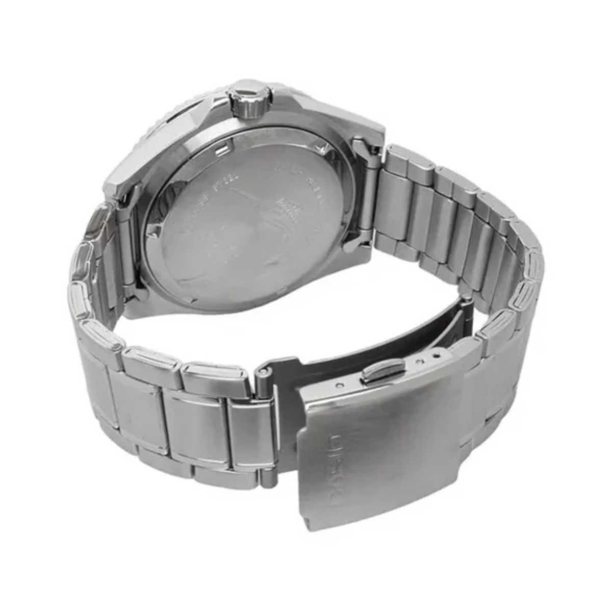 Reloj Casio Mdv-106dd-1a1v Caballero Acero Inoxidable Negro