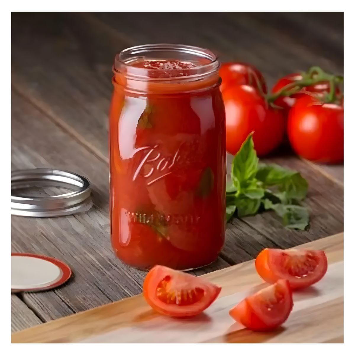 Frasco Vidrio Mason Jar Ball 32 Oz Boca Ancha Original 4 Pz Transparente