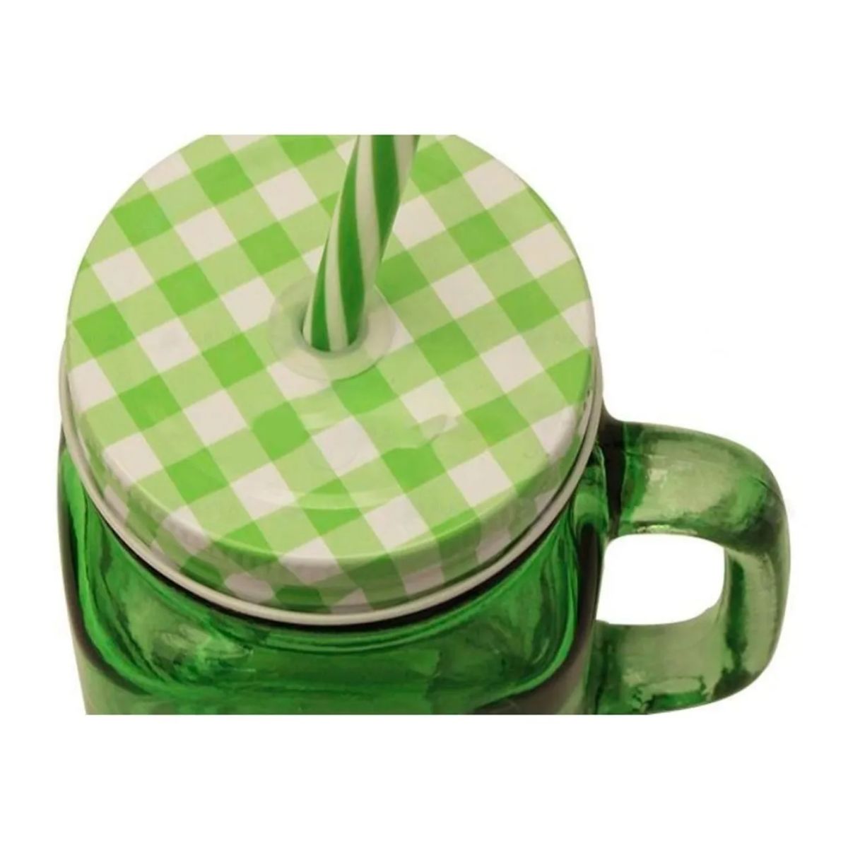 Mason Jar Tarro Vaso Calavera Skull Frasco Verde 6 Pz