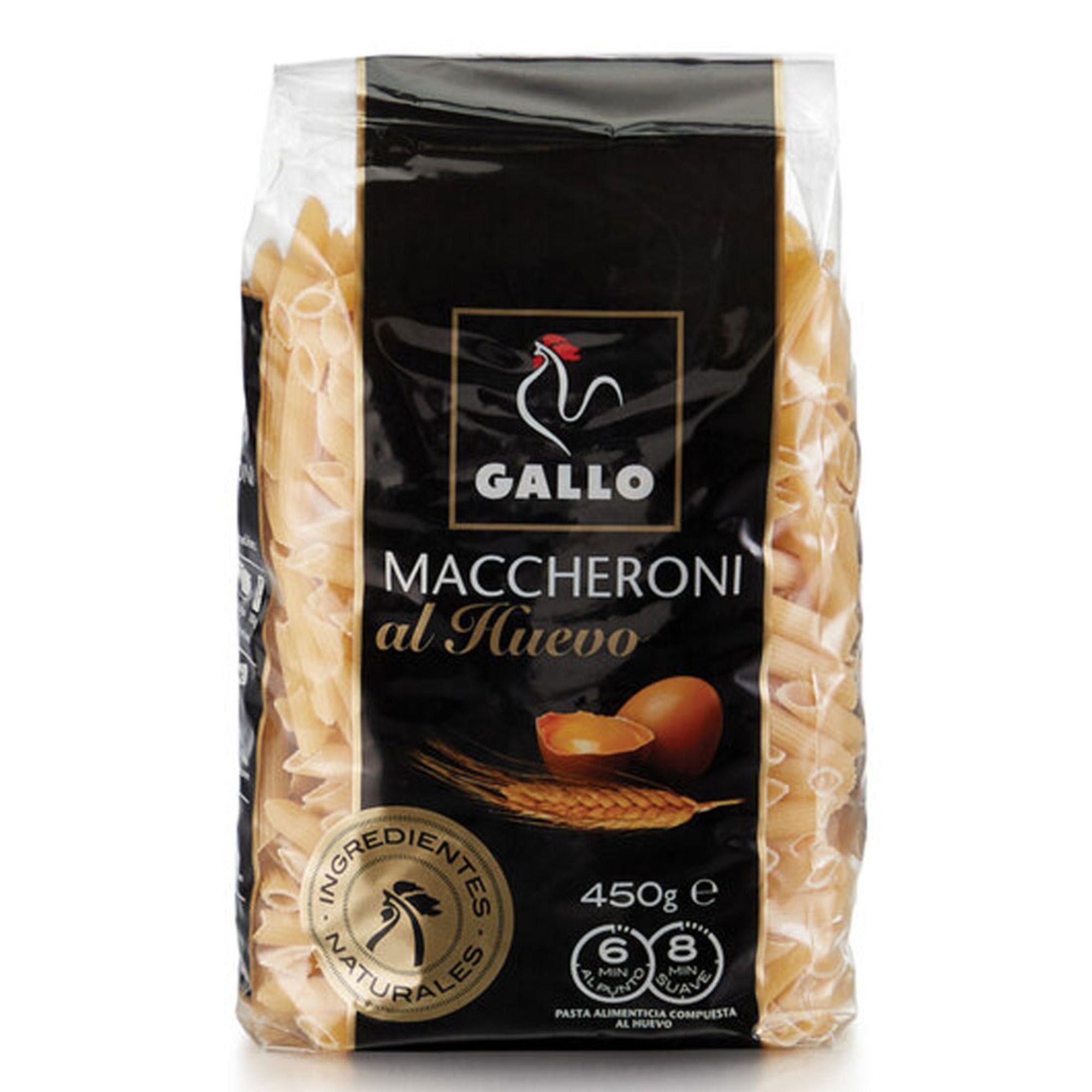 Maccheroni Huevo Gallo 450g - Pastas La casa del bacalao