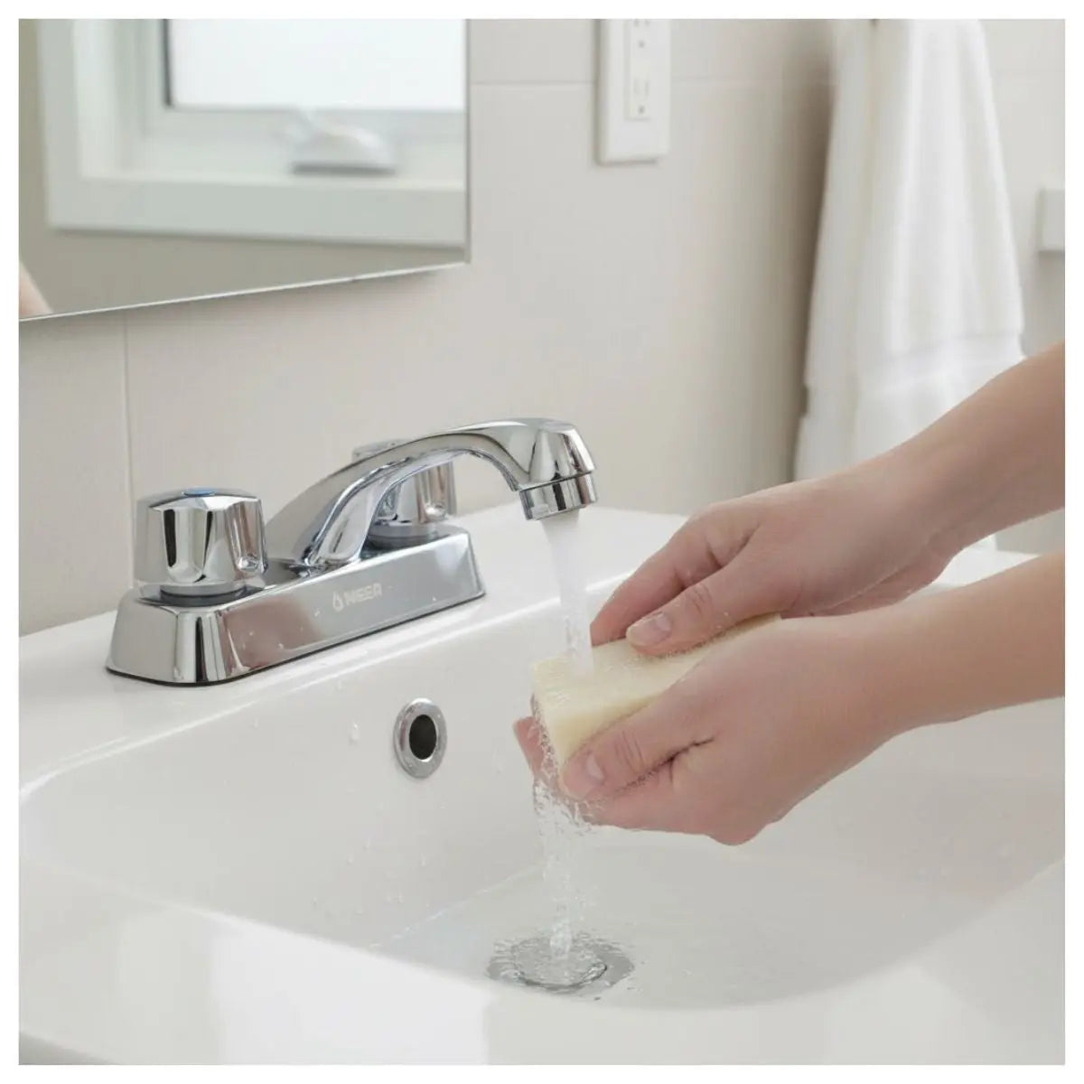 Mezcladora Para Lavabo Meer - CNX - empaque