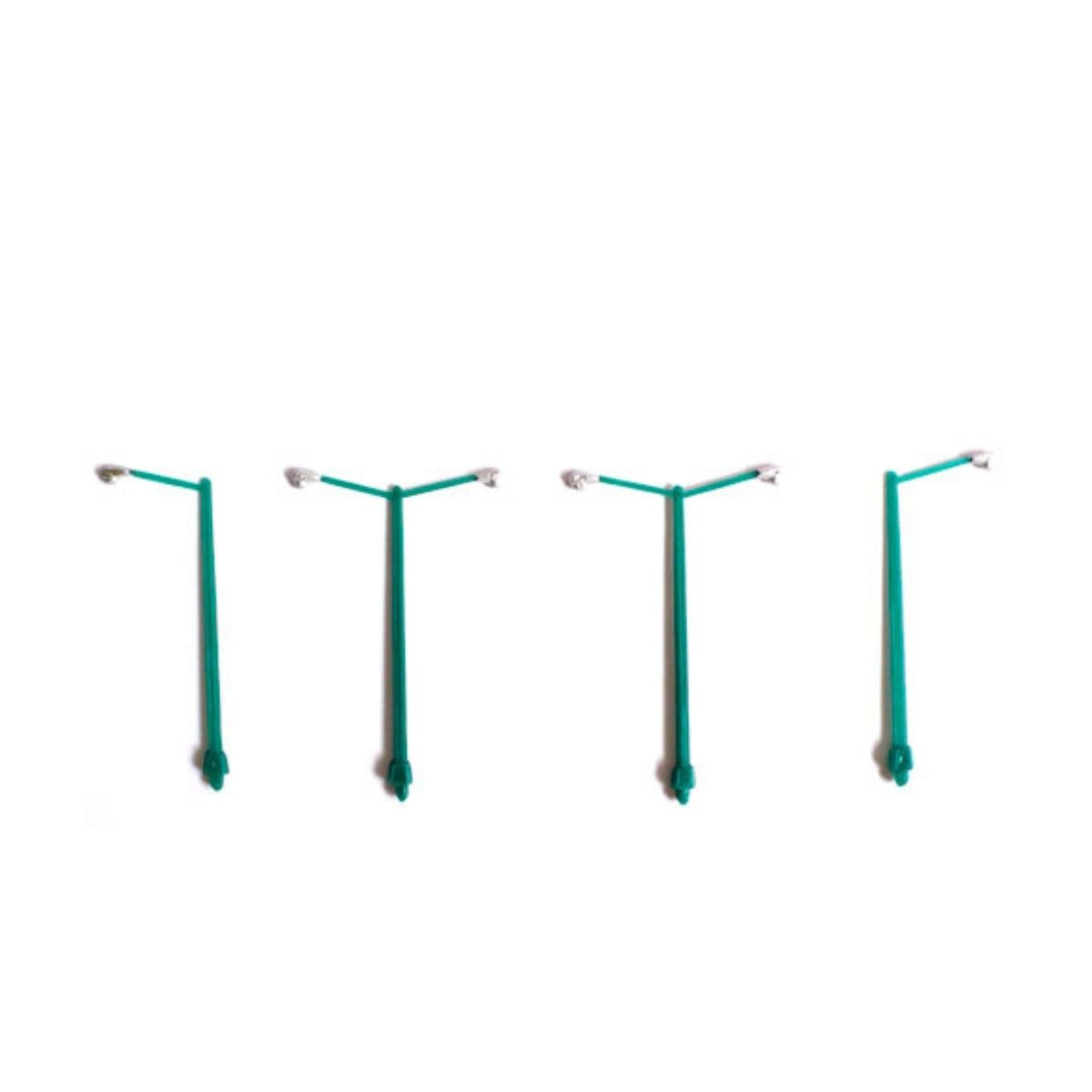 4 Luminarias Roel Arbotante Maqueta Diorama Escala 1 : 100