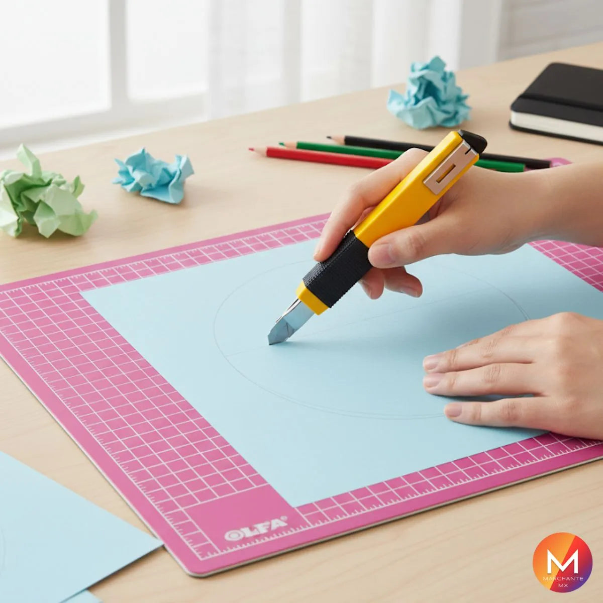 Cutter OLFA A-2 New Classic Delgado Agarre Grip