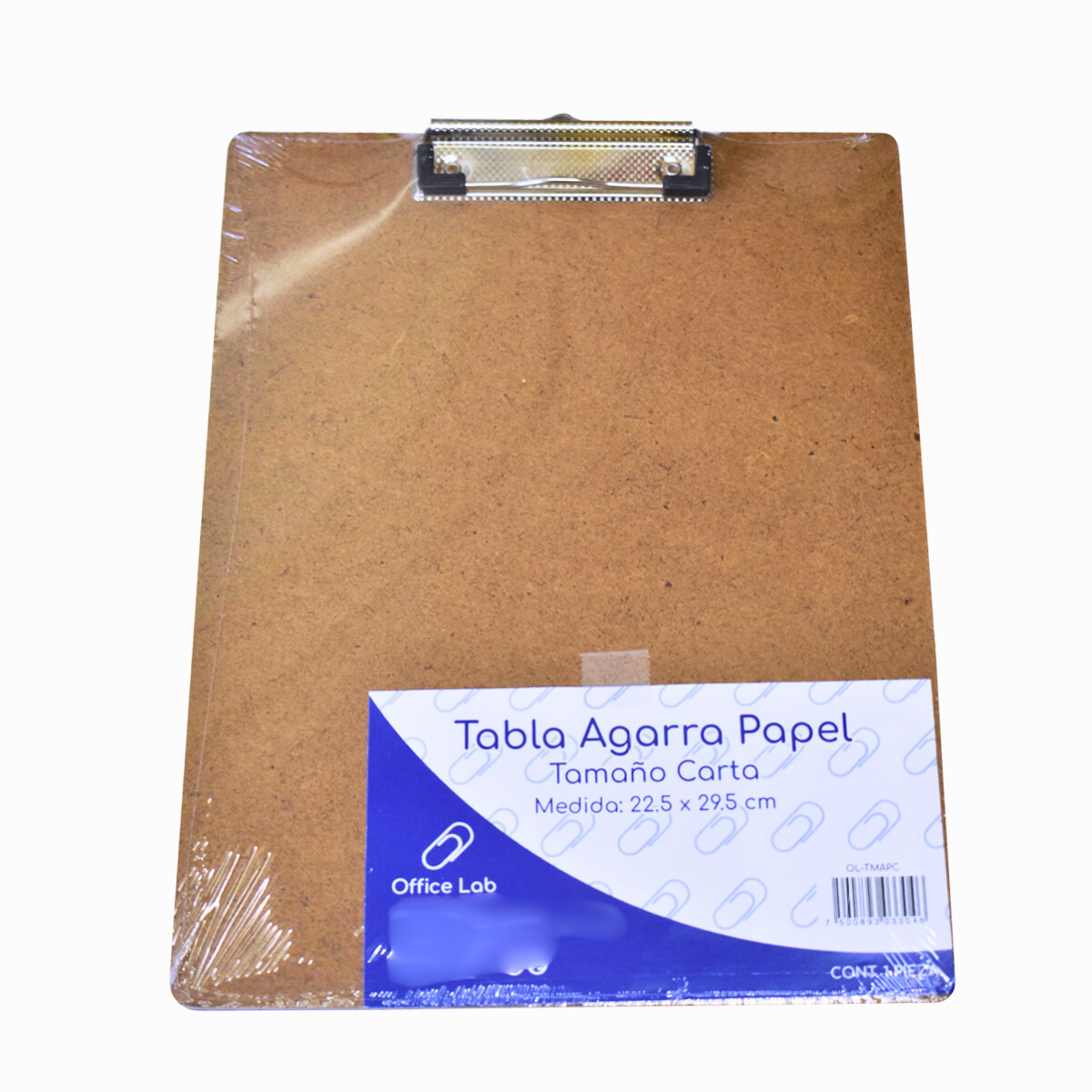 Tabla Sujeta Papeles Marca Office Lab Madera Tamaño Carta