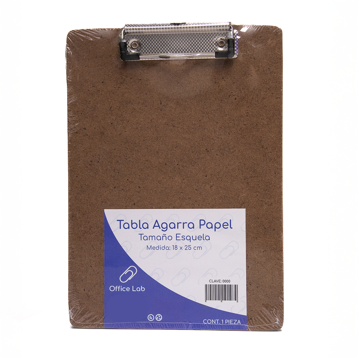 Tabla Sujeta Papeles Office Lab Madera Tamaño Esquela Clip