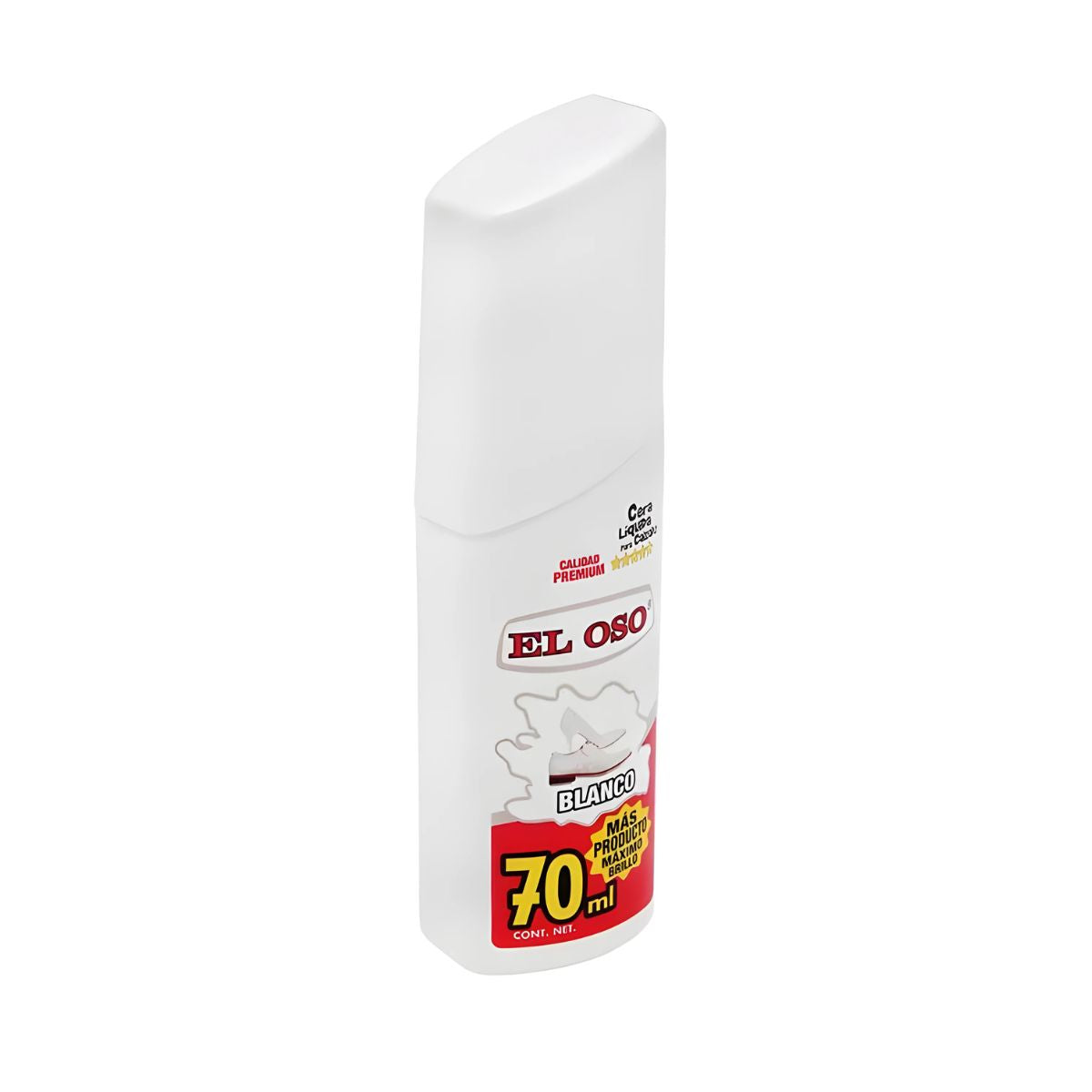 Cera Líquida Calzado El Oso Color Blanco 70ml Limpieza