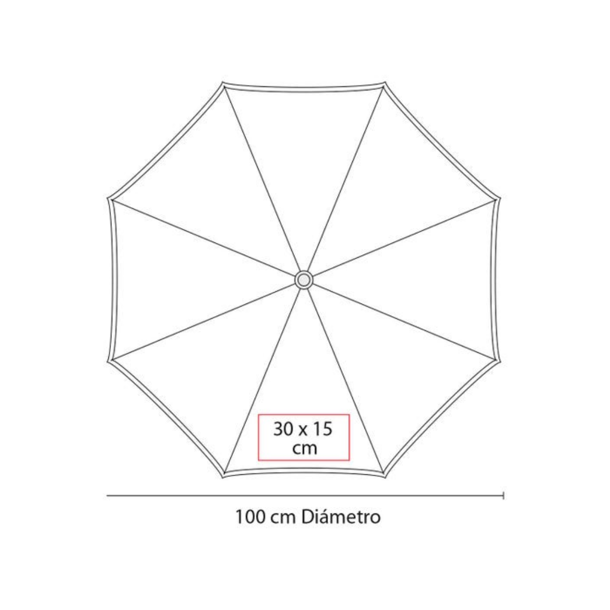 Paraguas Sombrilla Promoopcion Colores Lluvia Automatico