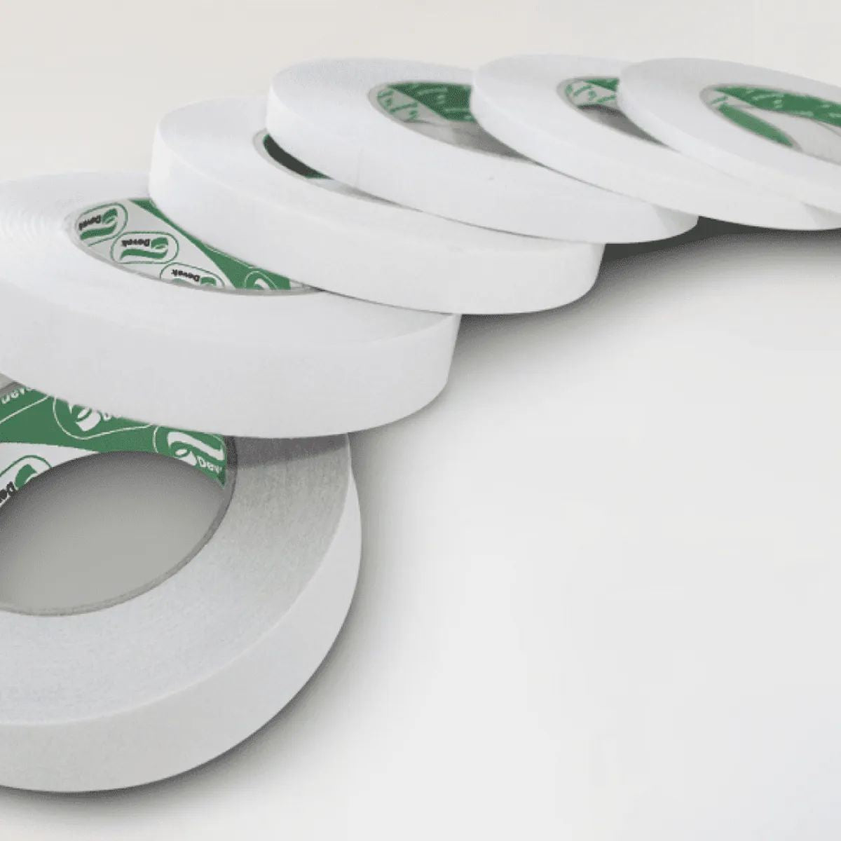 Pack 3 Cinta Adhesiva Doble Cara Papel Devek 24mm X 33m Color Blanco