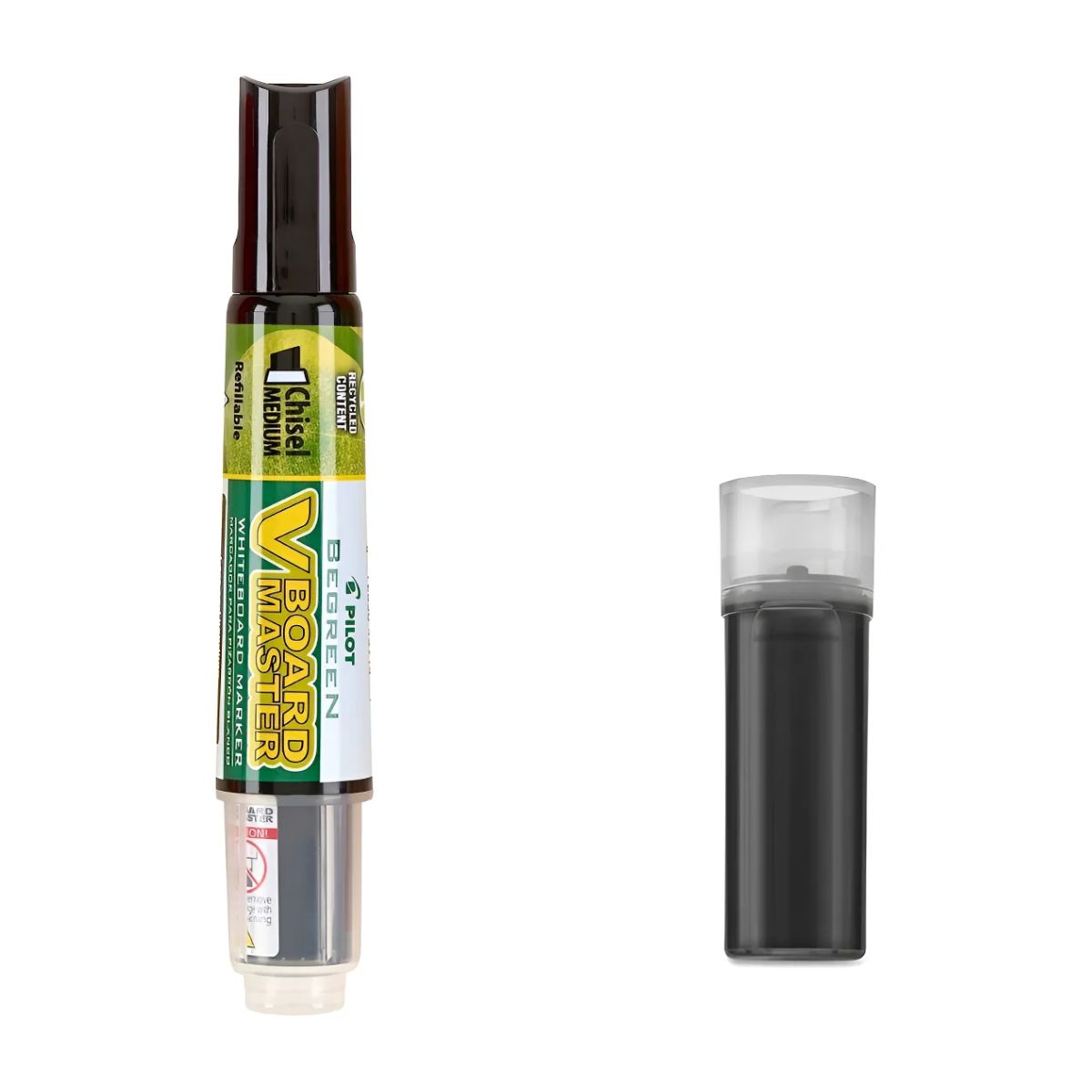 3 Marcadores 2 Refiles Pizarra Recargables Surtido Pilot V