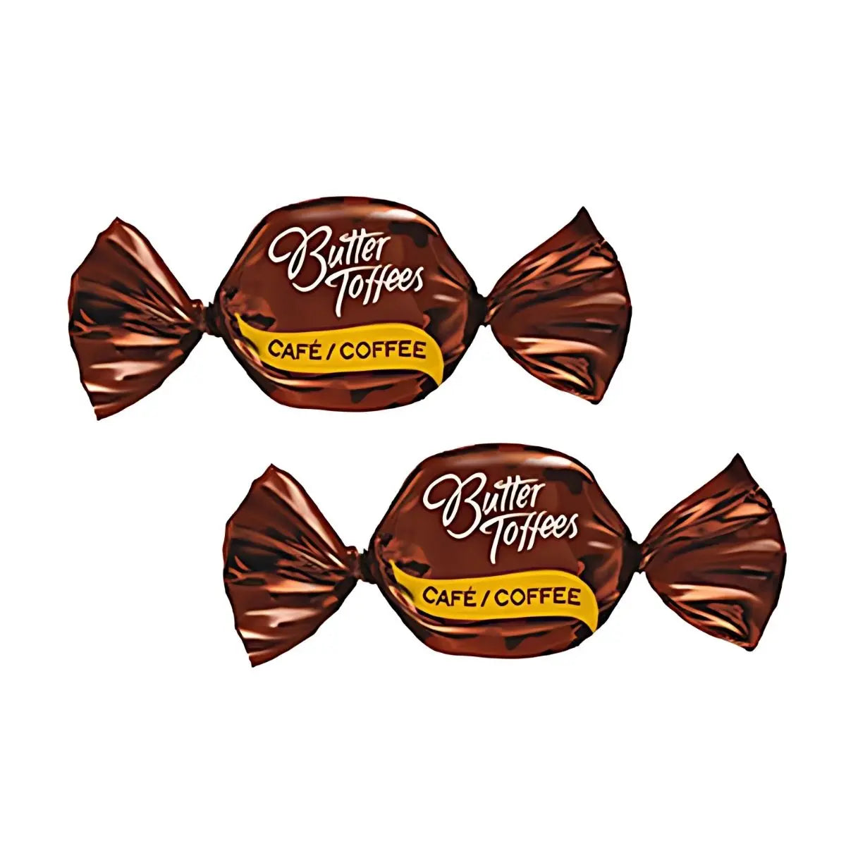 50 Caramelos Butter Toffees Arcor Con Cafe 300gr Bolsa - Pilot - vista lateral