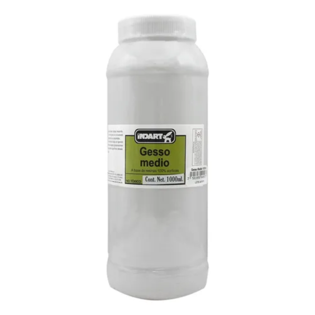 Gesso Acrilico Medio Blanco Indart 1 Litro
