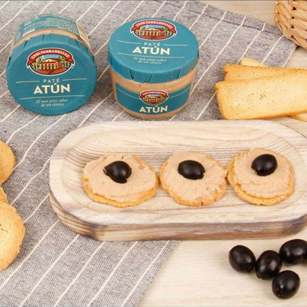 Paté de Atún 125g - Enlatados y Conservas La casa del bacalao