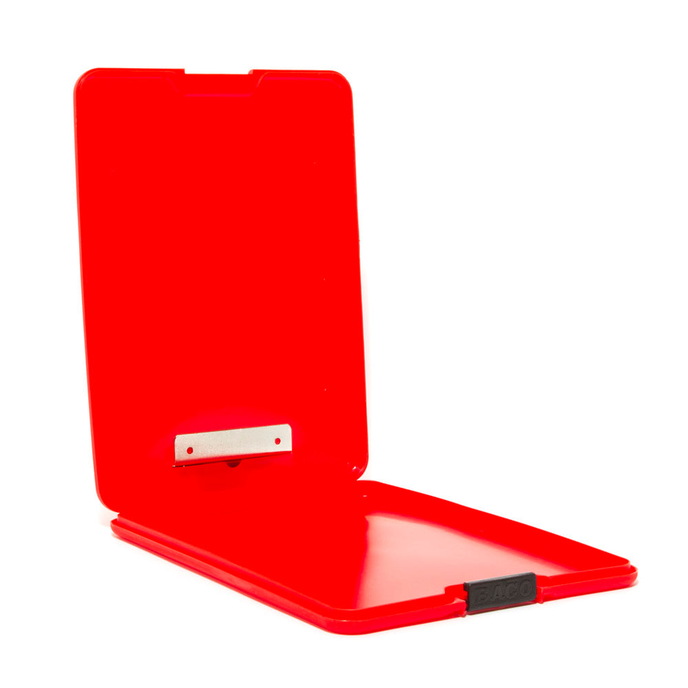 Tabla Estuche Baco Plástico Varios Colores Sujetapapeles