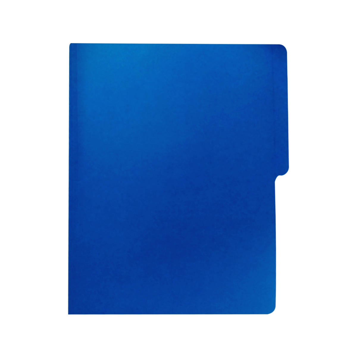 FOLDER CARTA MULTICOLOR AZUL INTENSO 25 F