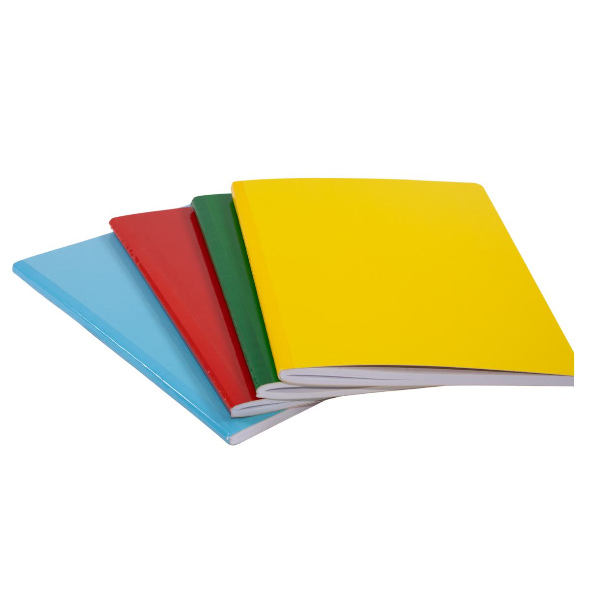 Pack 4 Cuadernos Profesional Cosido Raya Colores