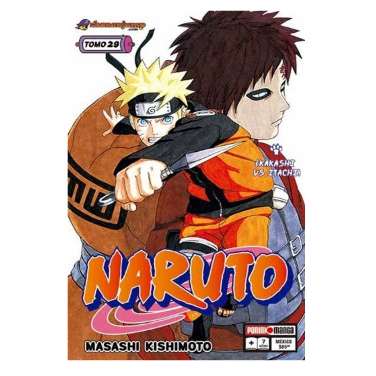 Naruto Manga Tomo A Elegir Panini Anime Español - MarchanteMX