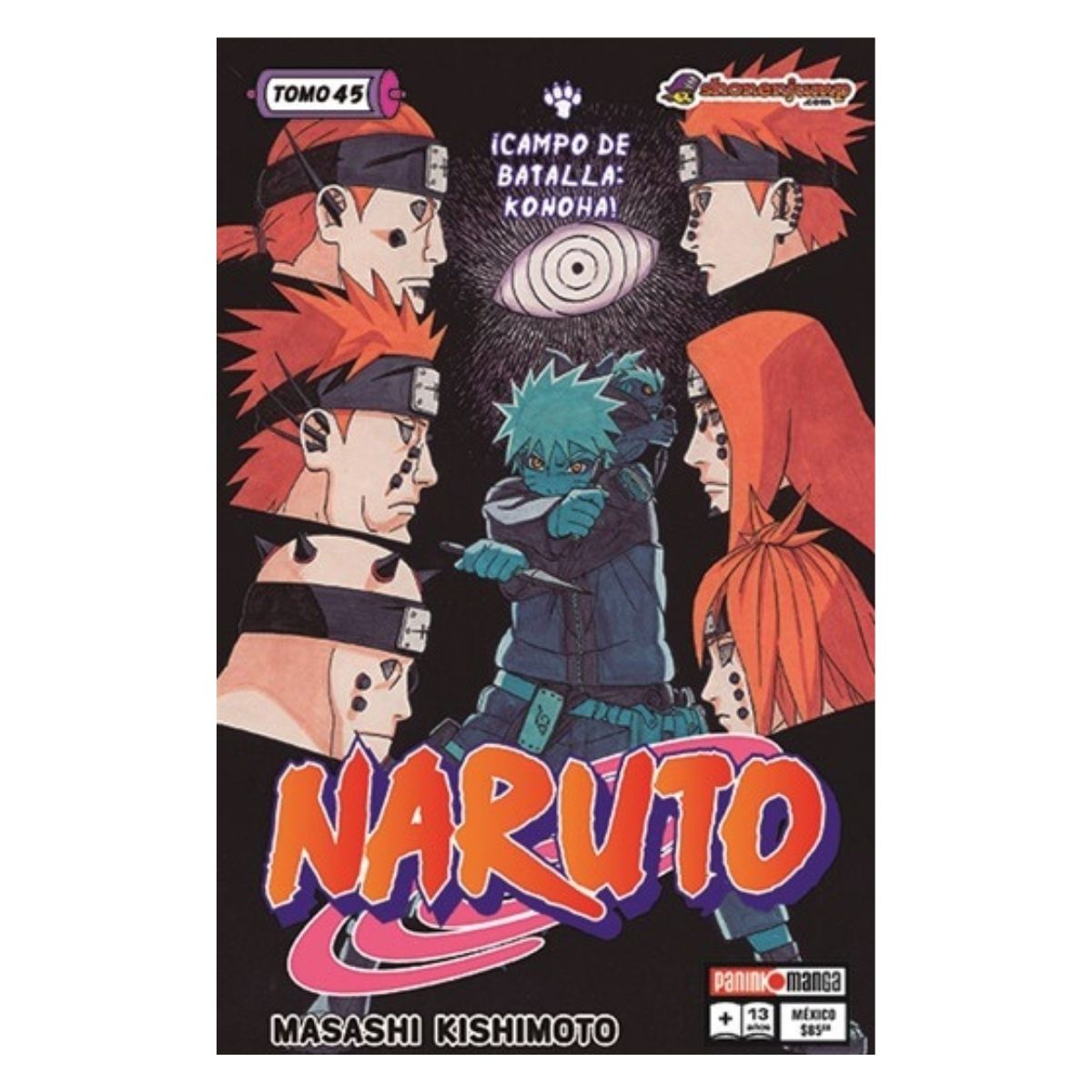 Naruto Manga Tomo A Elegir Panini Anime Español - MarchanteMX