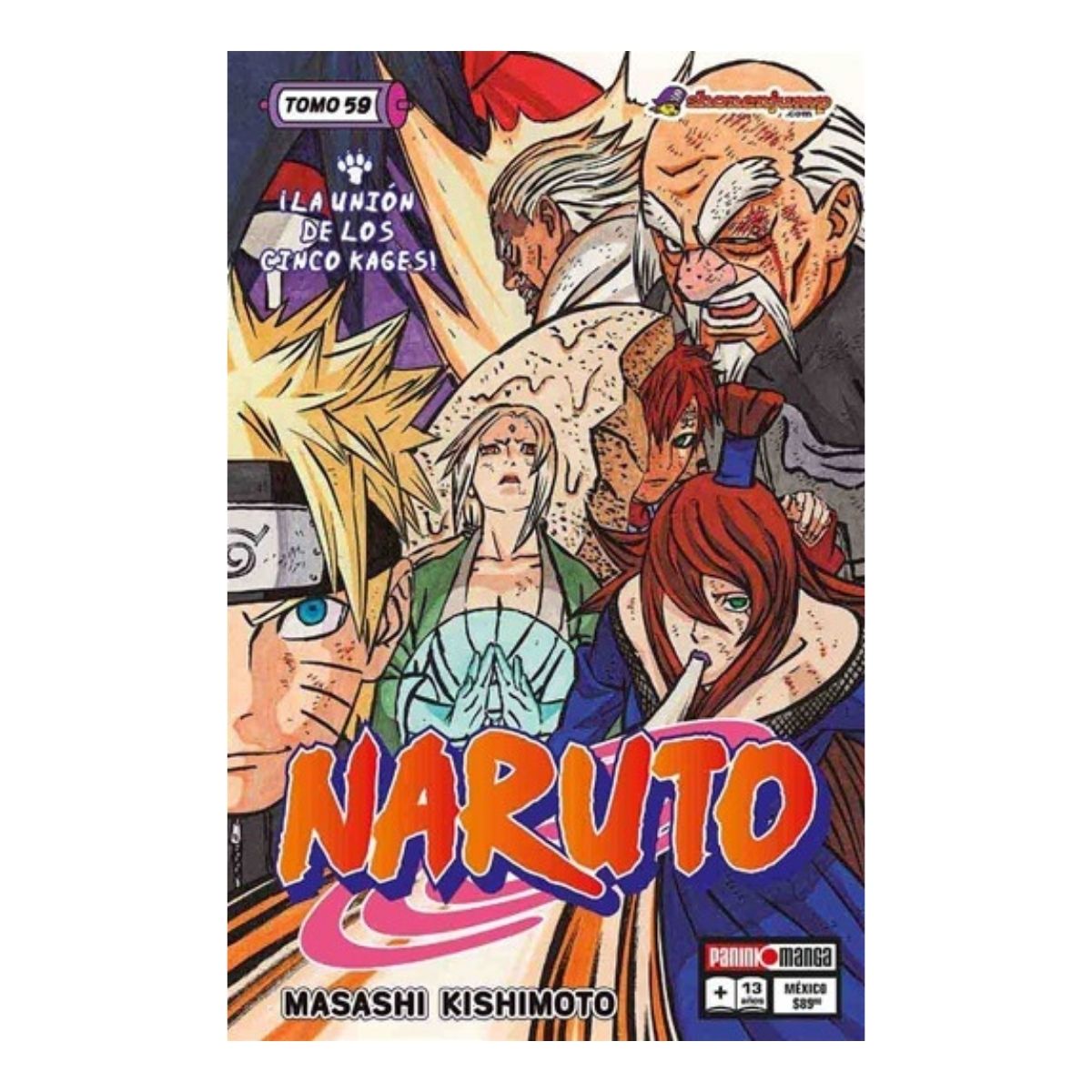 Naruto Manga Tomo A Elegir Panini Anime Español - MarchanteMX