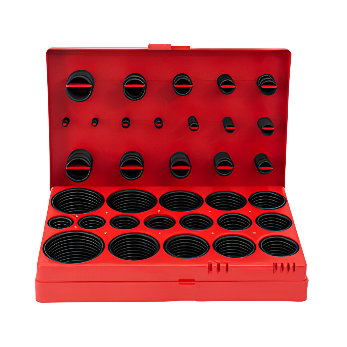 Juego Empaque O-ring Estándar Dogotuls 419 Pzs Rojo