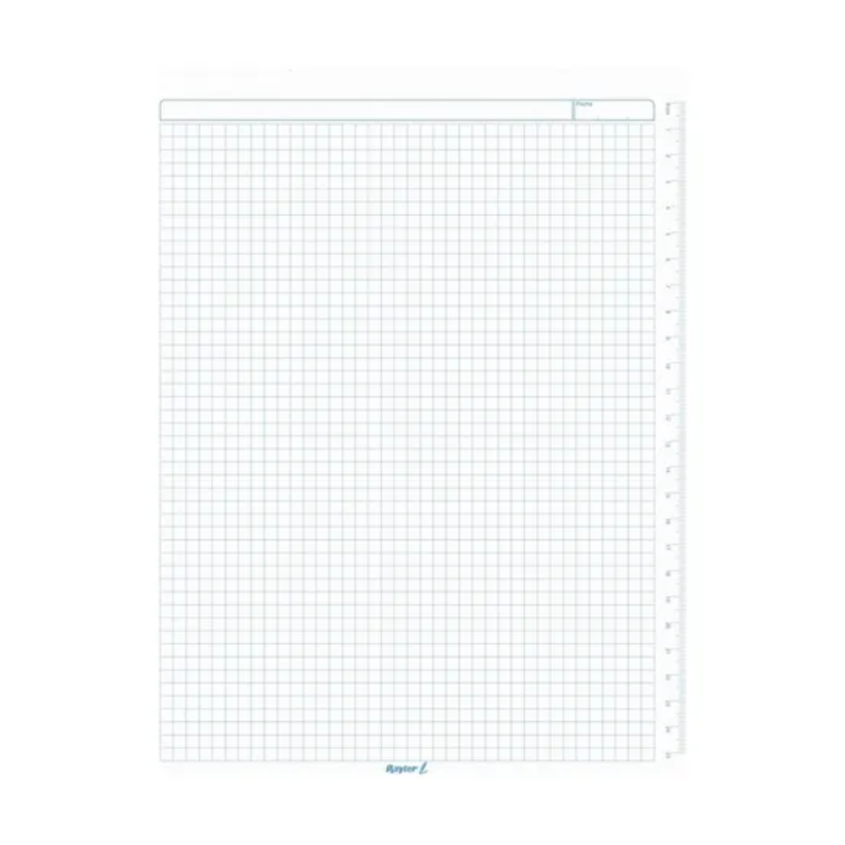 2 Block Tamaño Carta Rayter Cuadro Chico Blanco 80 Hojas