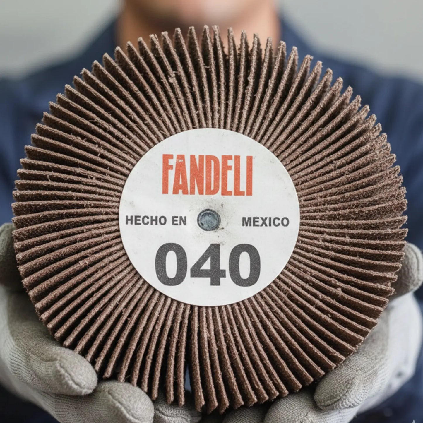 Rueda Flap Fandeli Grano 36 Centro Metálico Modelo 11474 Fandeli