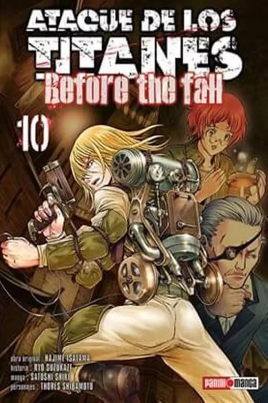 Ataque De Los Titanes Before Fall Manga Panini Elegir Tomo - MarchanteMX