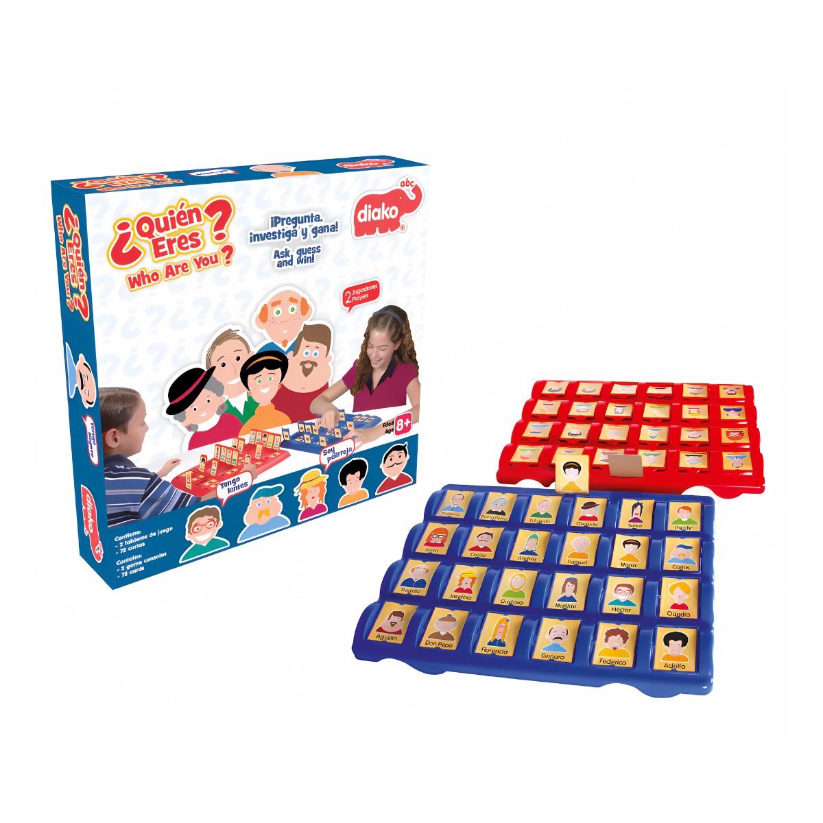 Juego De Mesa ¿Quién Eres? Diako Adivina Quien