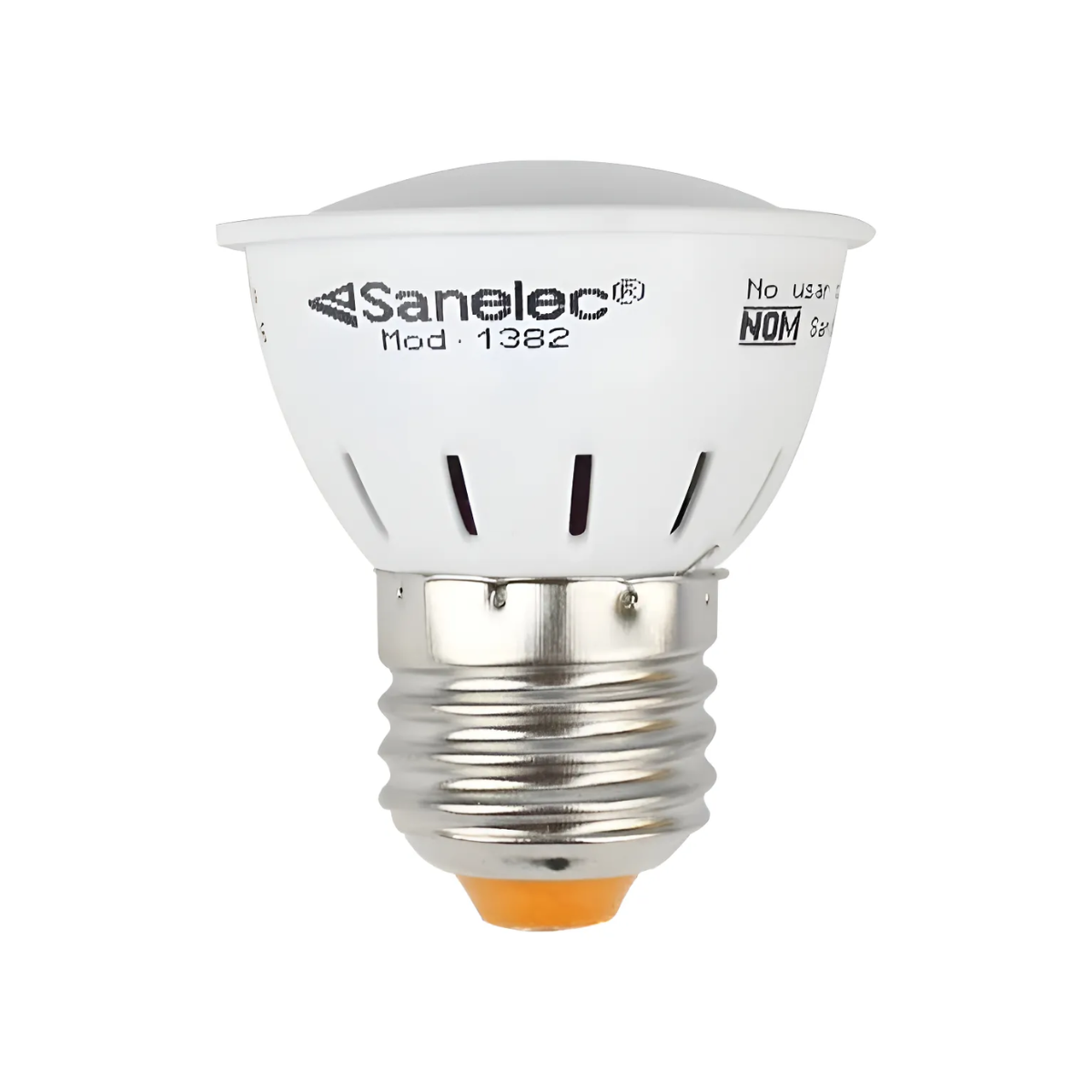 Lampara LED MR16 Sanelec E27 7W Luz Calida Dicroico