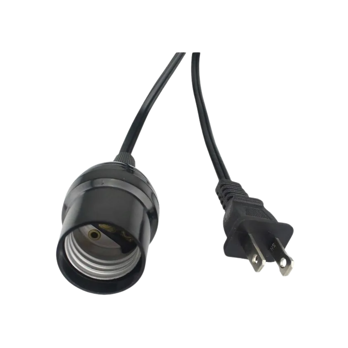 Extensión Doméstica Portalámpara Sanelec 8m Negra 2x18