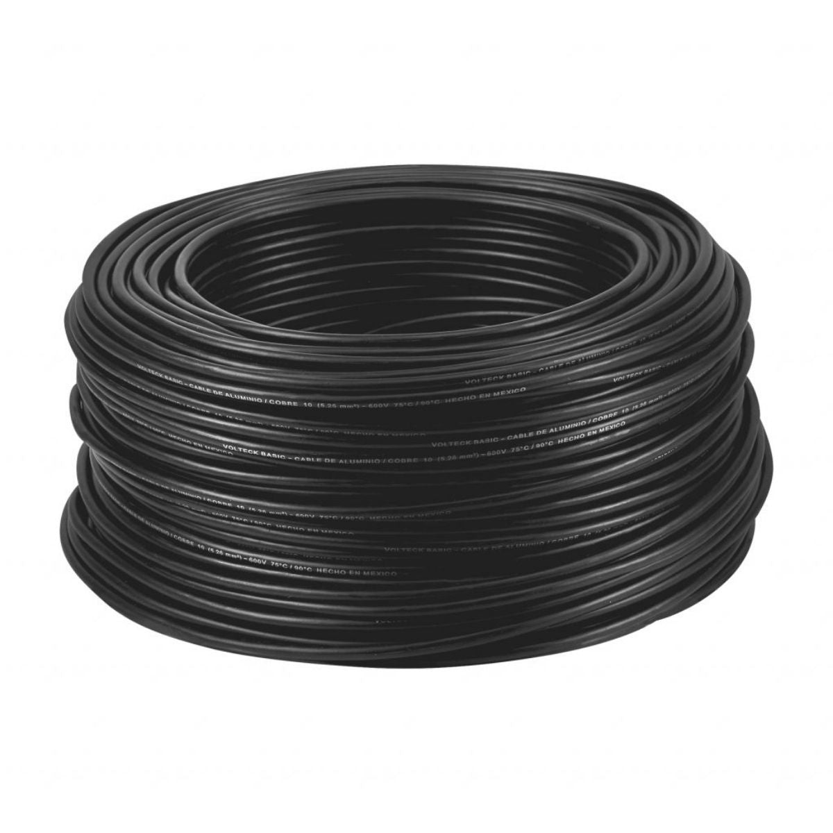 100m Cable THW Calibre 12 AWG Sanelec Negro Instalacion Electrica