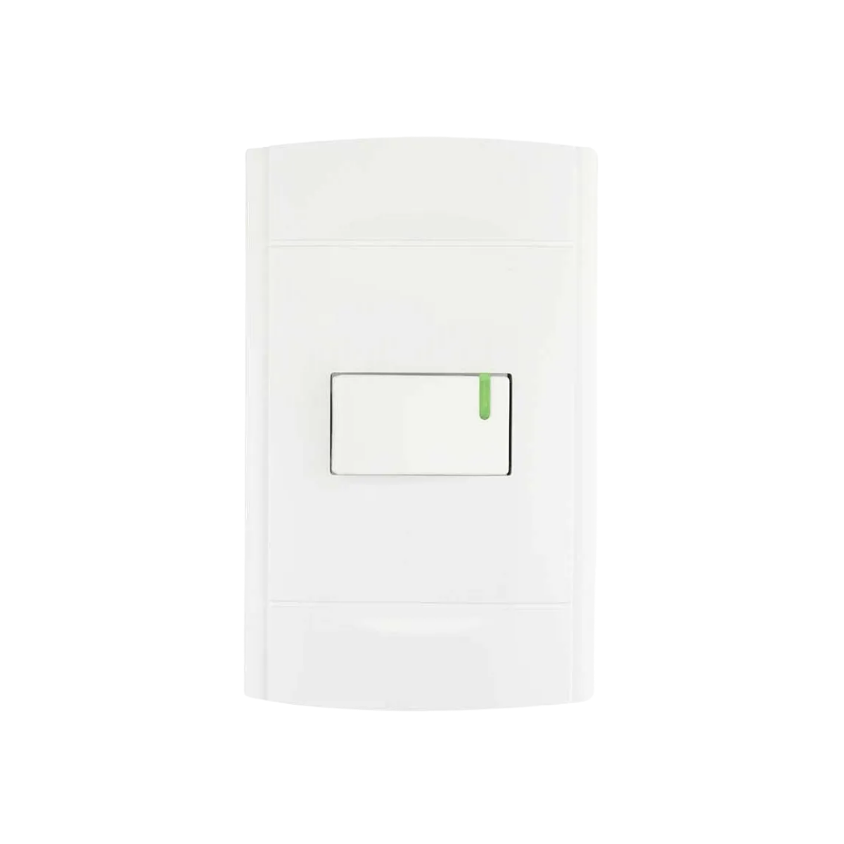 Apagador Sencillo Sanelec Placa Línea Roma