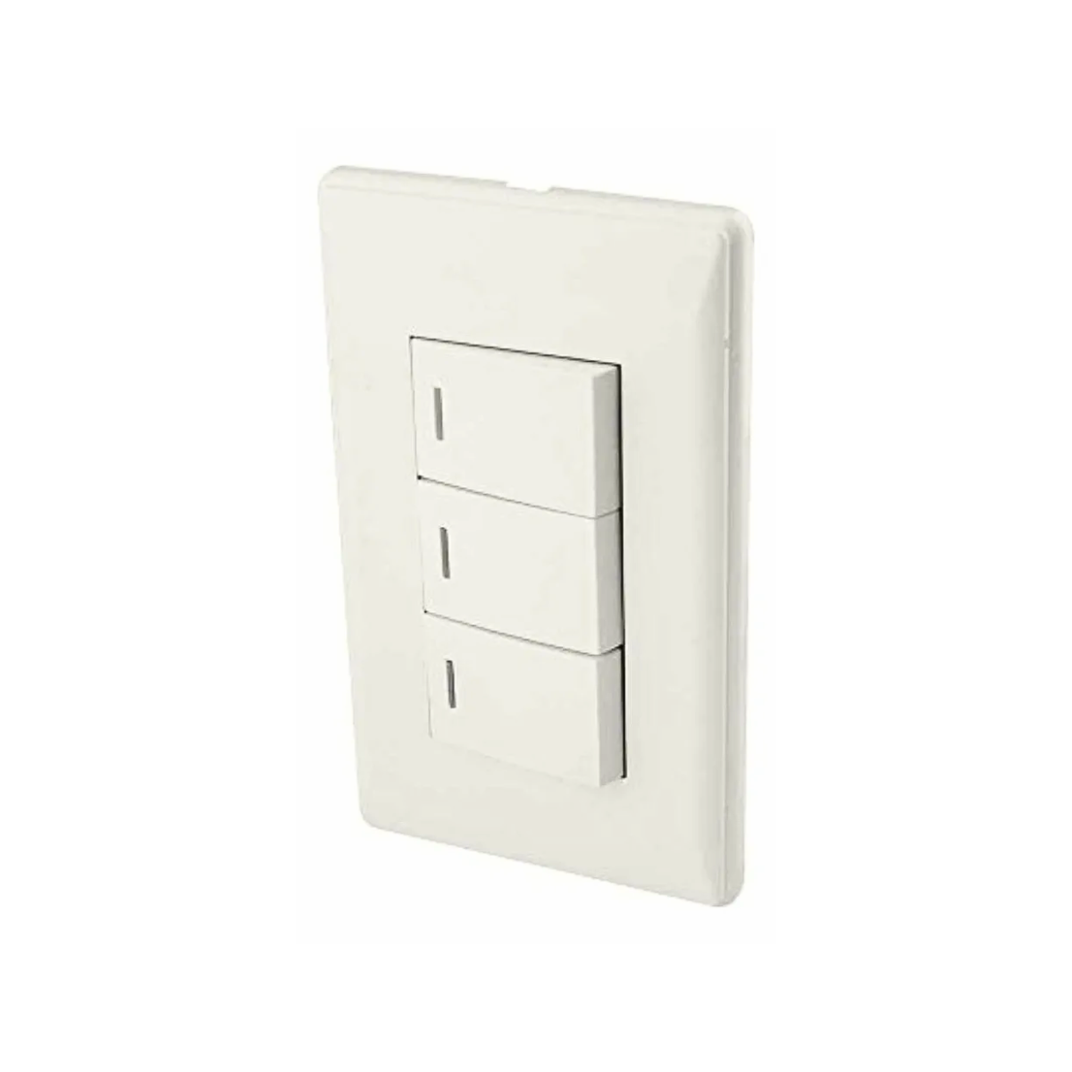 Placa Italia Sanelec Apagador Triple