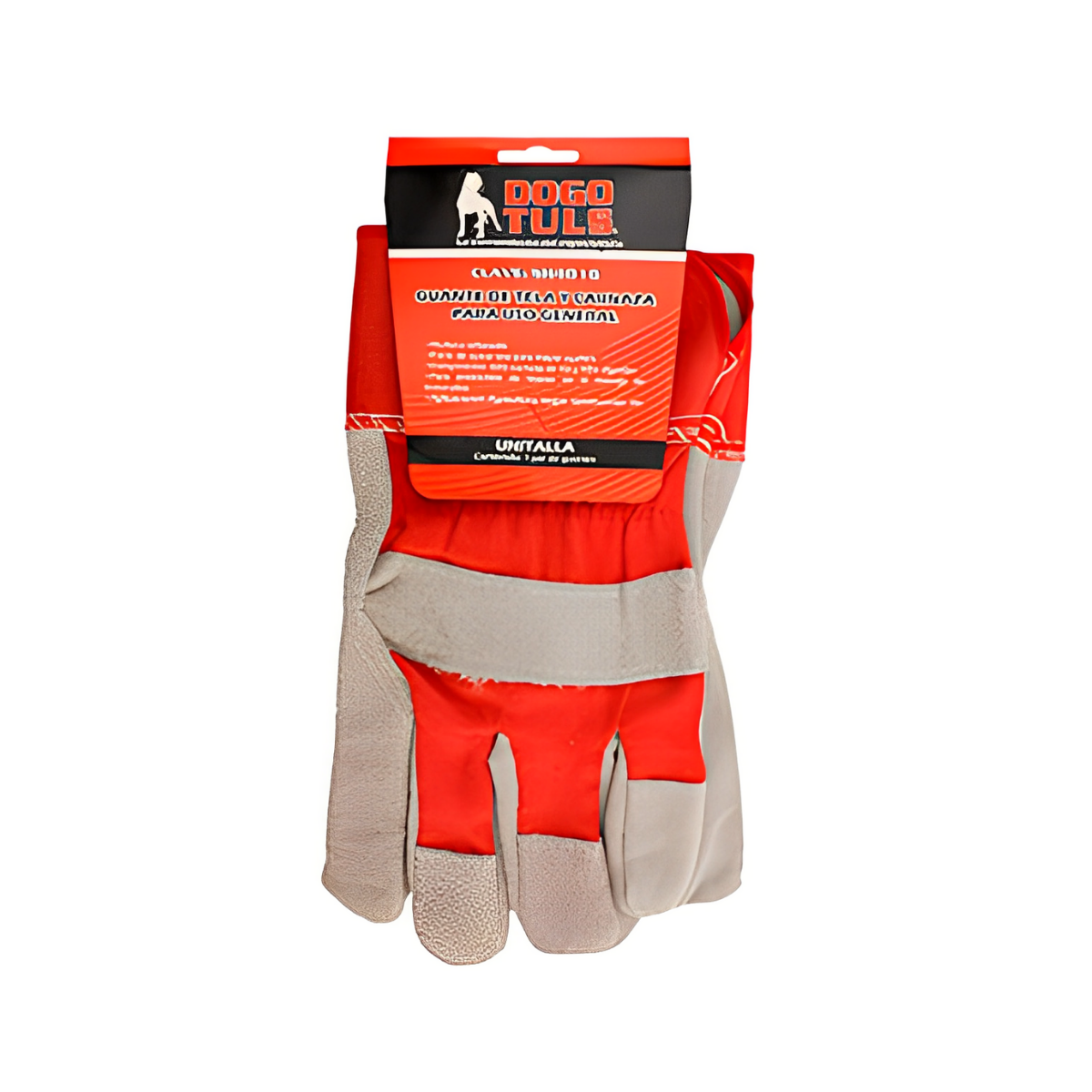 Guantes Carnaza Y Tela Dogotuls Unitalla Uso General
