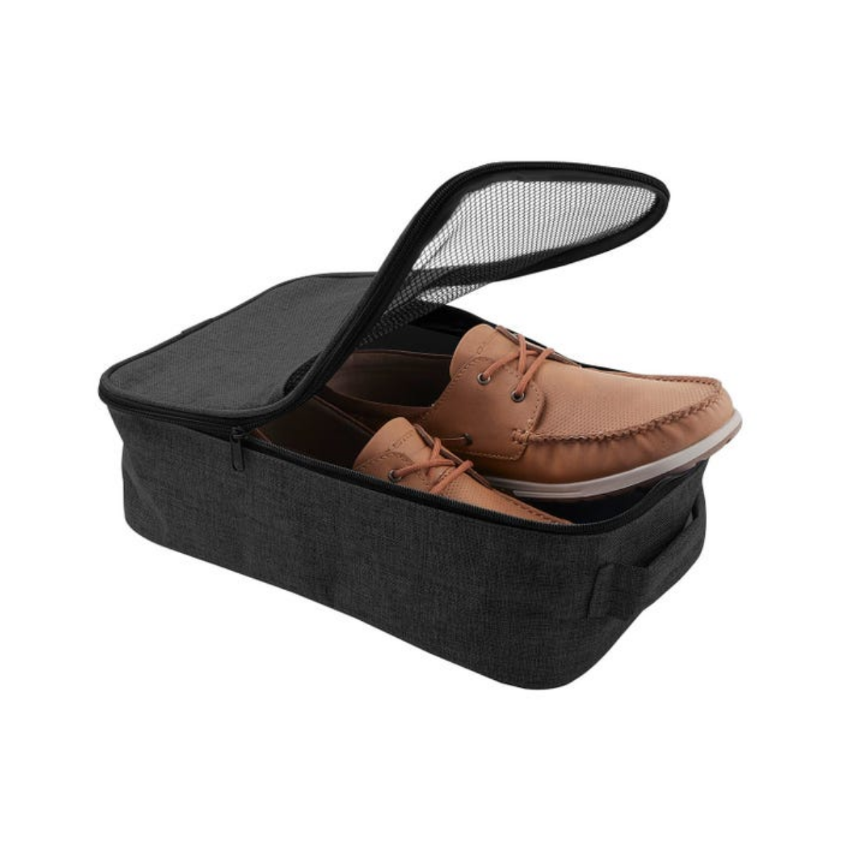 Zapatera Portatil Poliester Malla Calzado Colores Portatil