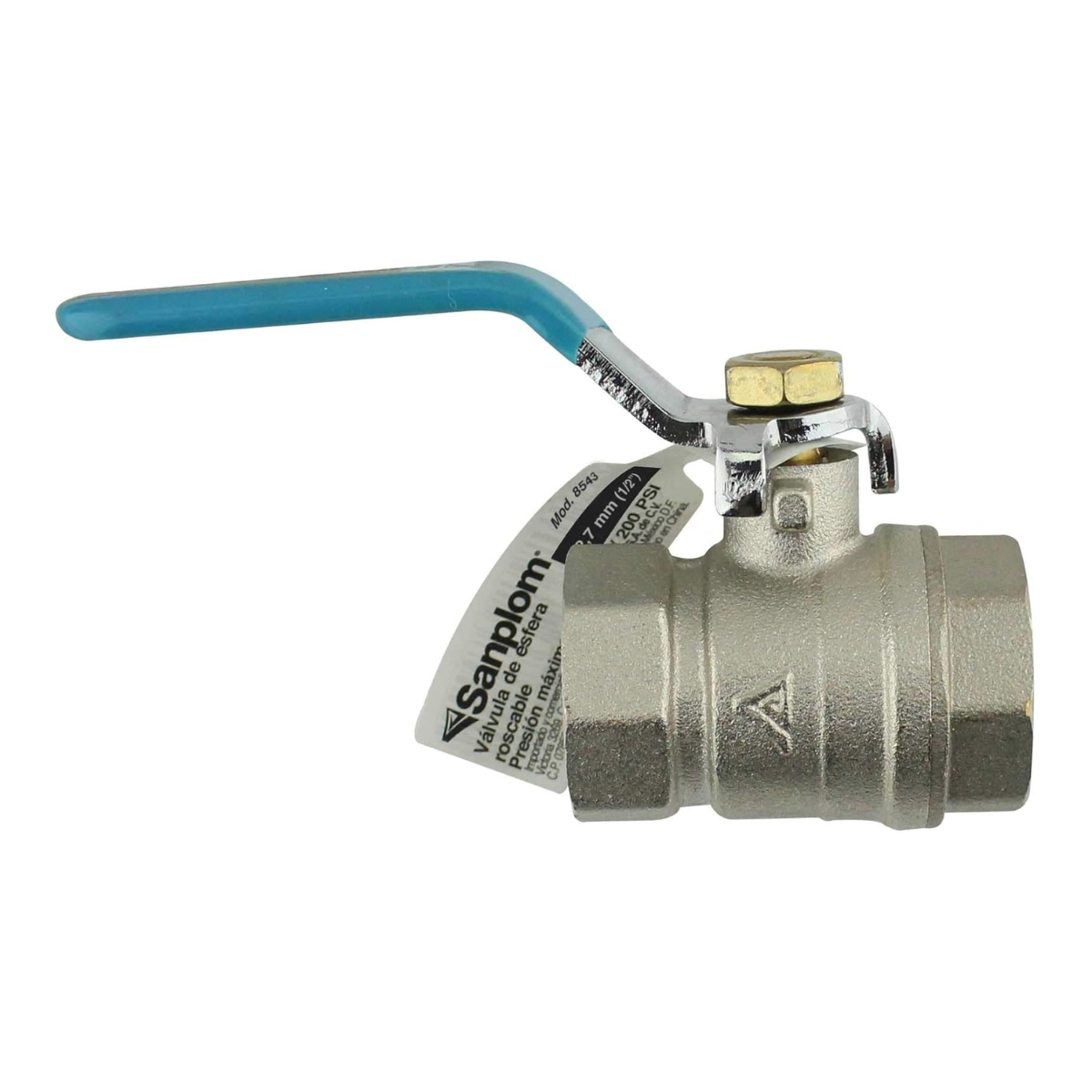 Válvula de Esfera Roscable de 1/2 185 g Sanplom