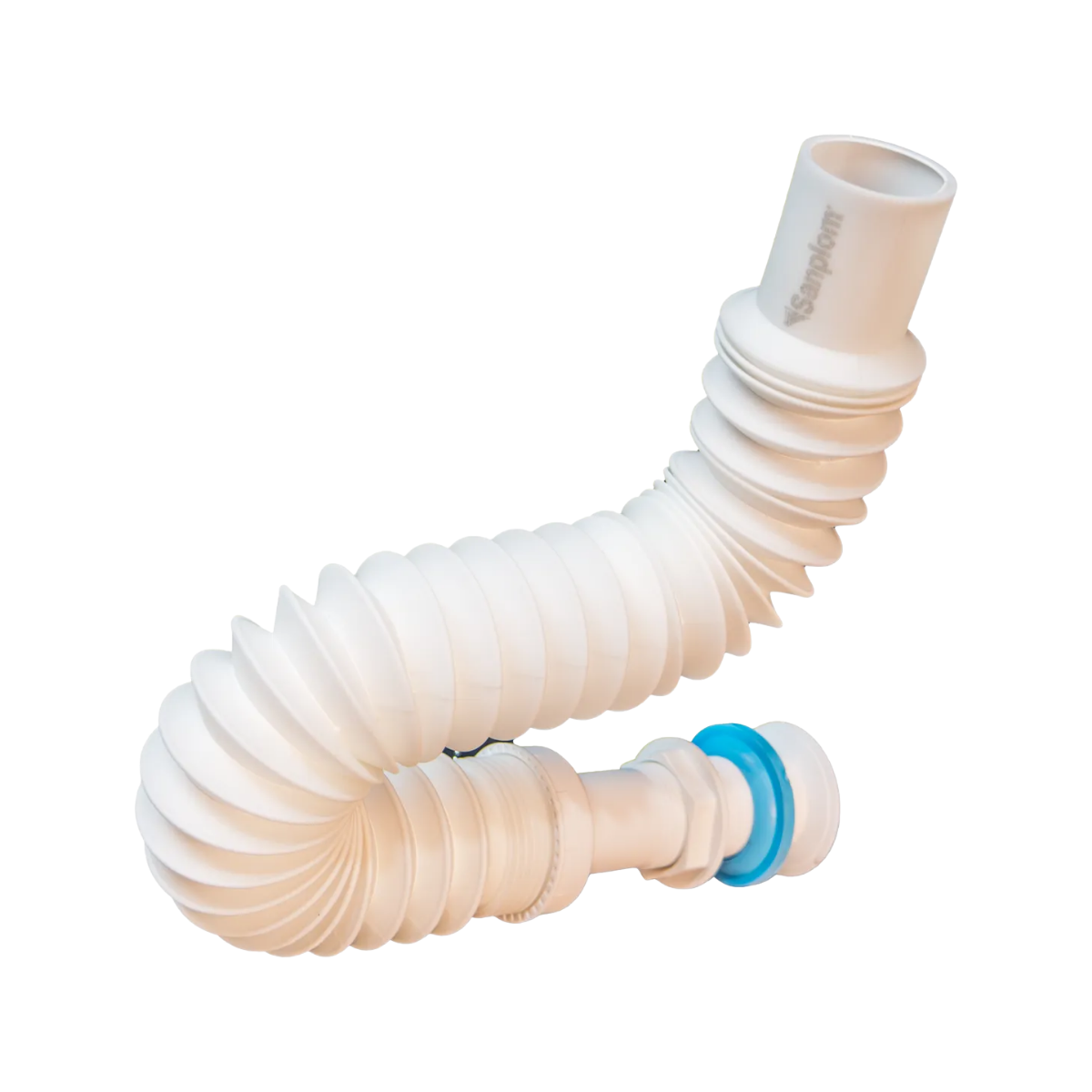 Céspol Flexible 1 1/4 de PVC Sanplom Tipo P Lavabo Empaque 4 Pz