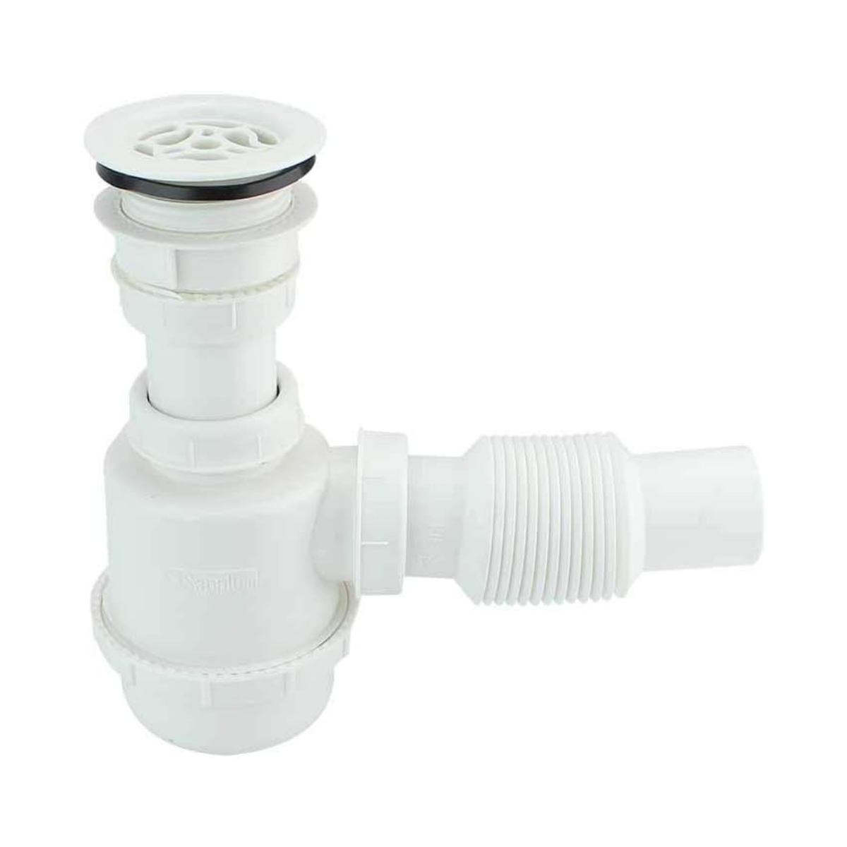 Céspol Flexible 1 1/4 Sanplom PVC Trampa Lavabo