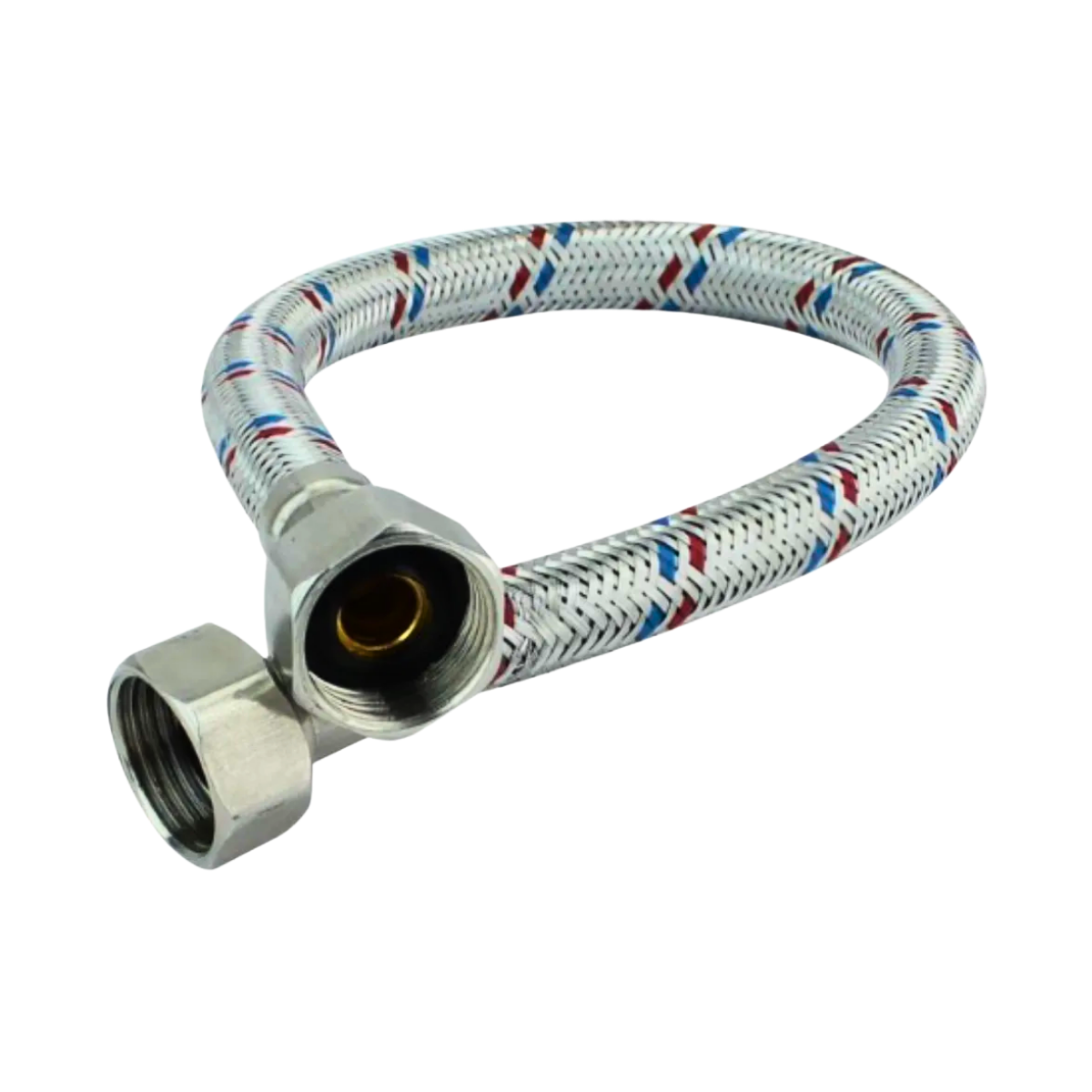 Manguera Flexible Lavabo Sanplom 1/2 x 1/2 40 cm