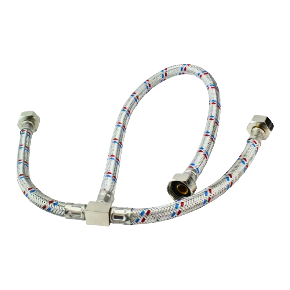 Manguera Flexible Tipo "T" Sanplom Conectores de 1/2" Largo 0,55