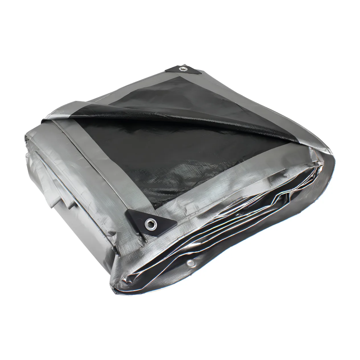 Lona Uso Pesado Gris Santul 6 x 12 m