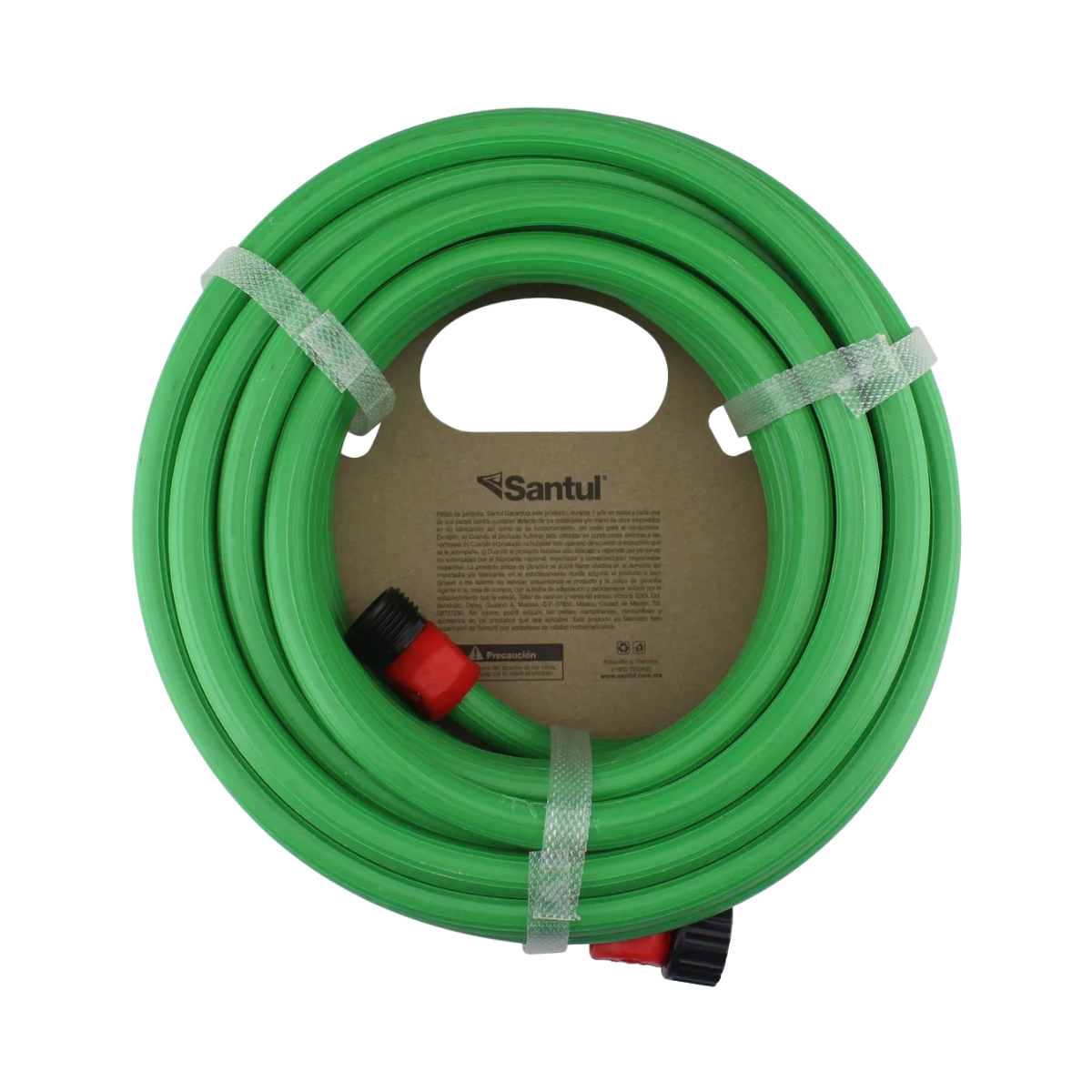 Manguera Jardín Santul 2 Capas Pvc 15m 1/2 Verde