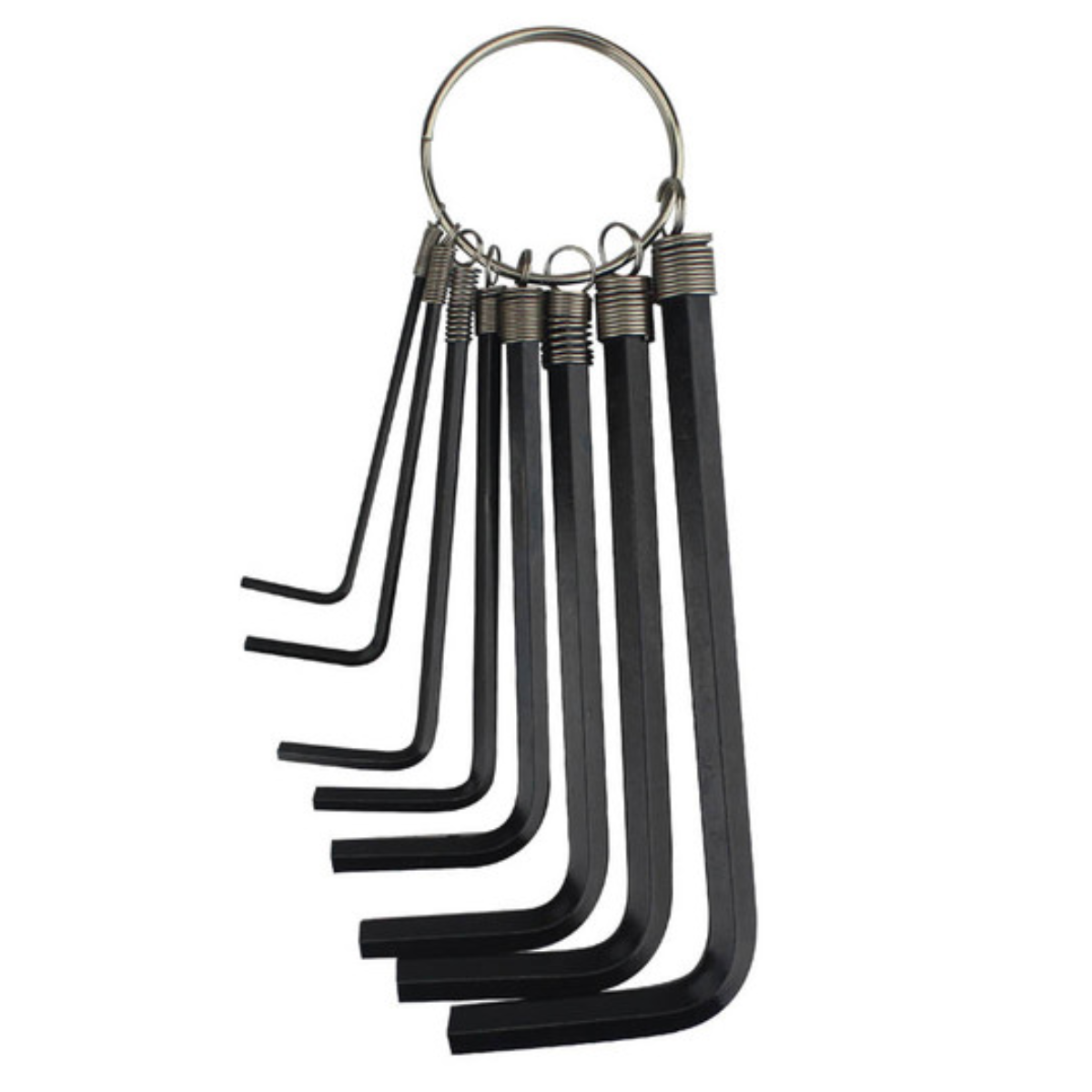 Llaves Allen Tipo Llavero Juego O 8 Pz, Milimétricas