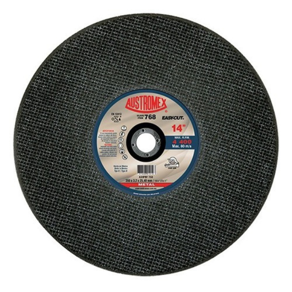 10pzs Disco abrasivo para corte 350 x 3.2 x 25.40 m0m AUSTROMEX