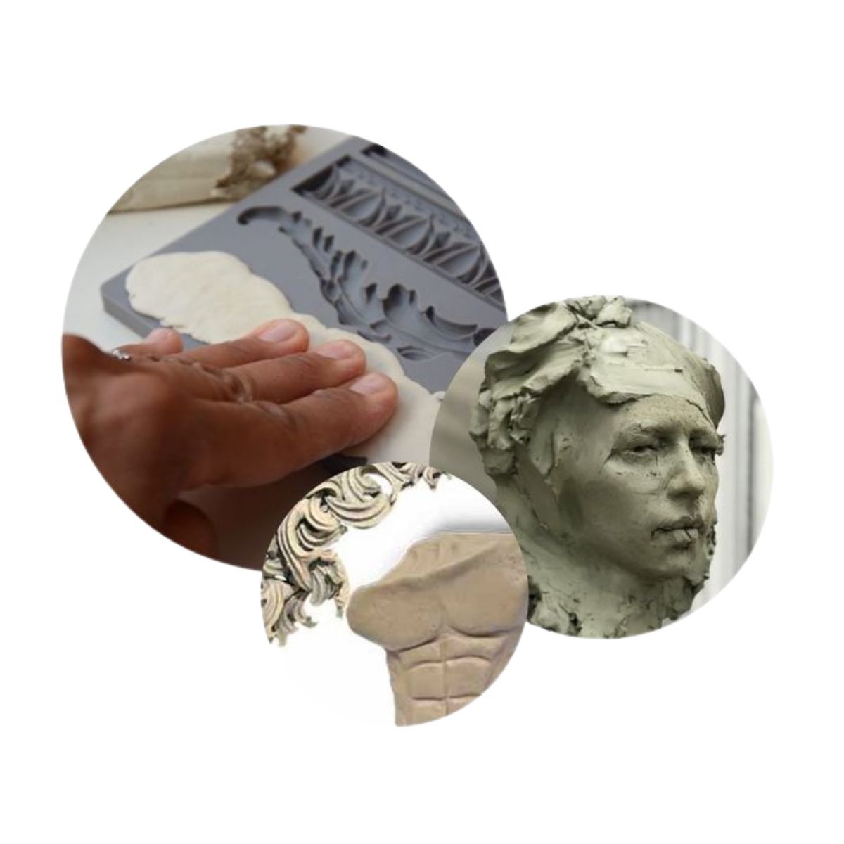 Plastilina Epoxica 1kg Roel Masa Moldeable Profesional