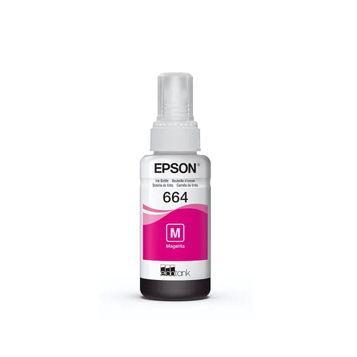 Tinta Epson T664 Original Ecotank Color Magenta