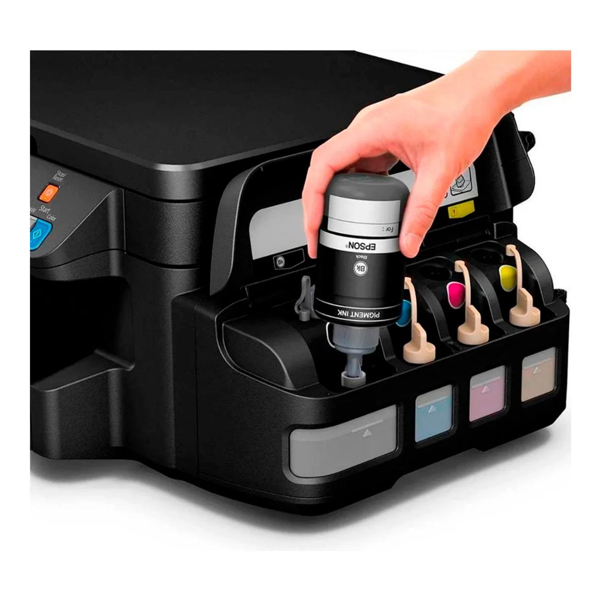 Pack 2 Tintas Epson T774 Original Ecotank Color Negro